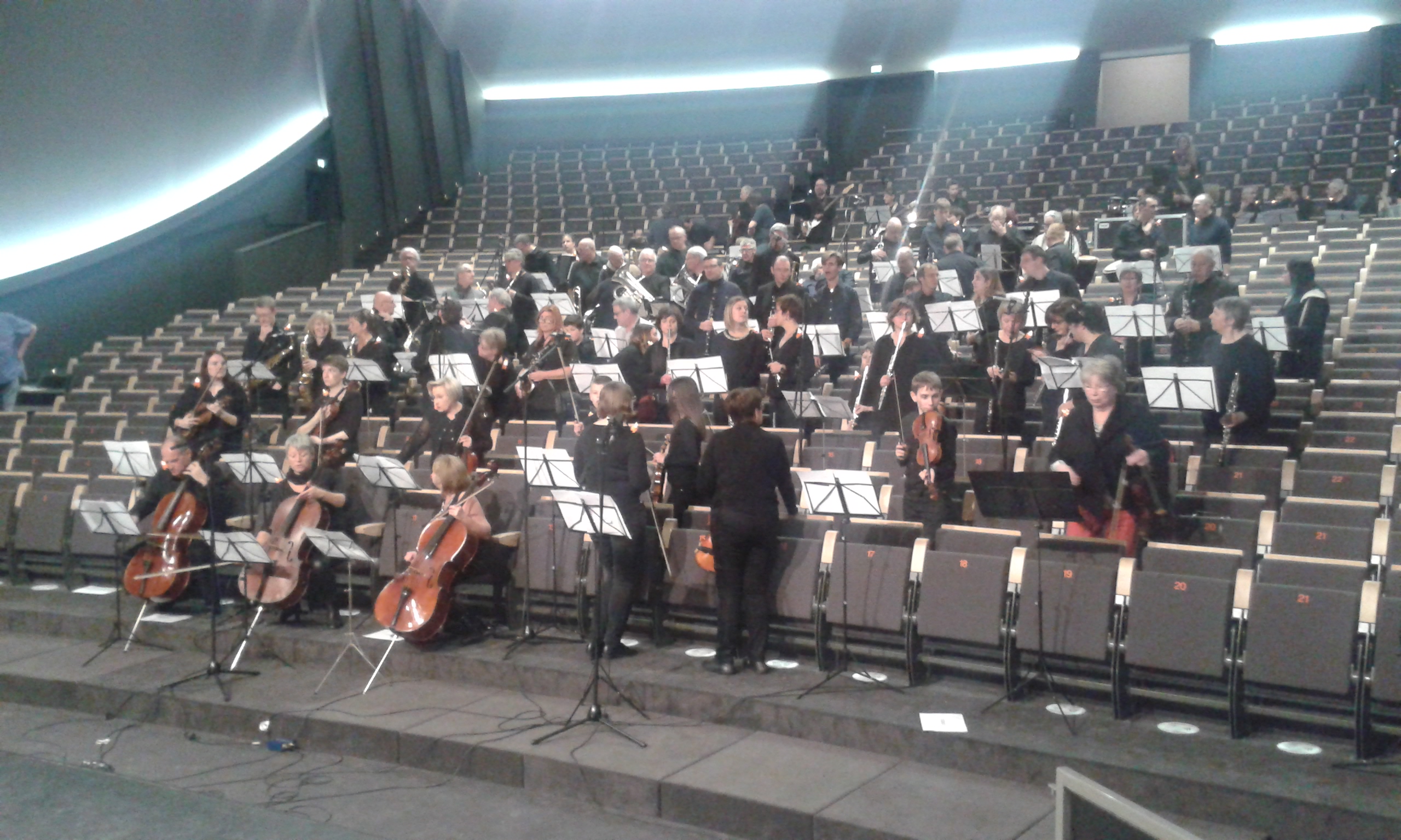 Inauguration du théâtre La Louvière